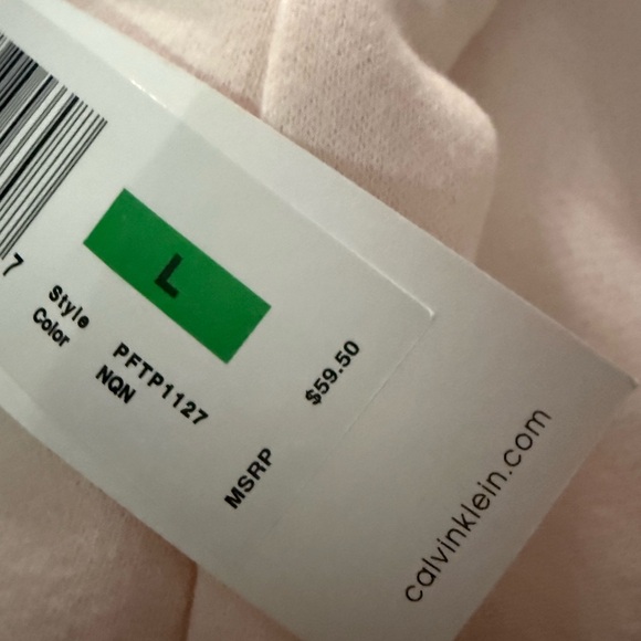 Calvin Klein Performance Powder Ponk Joggers L - Picture 2 of 4